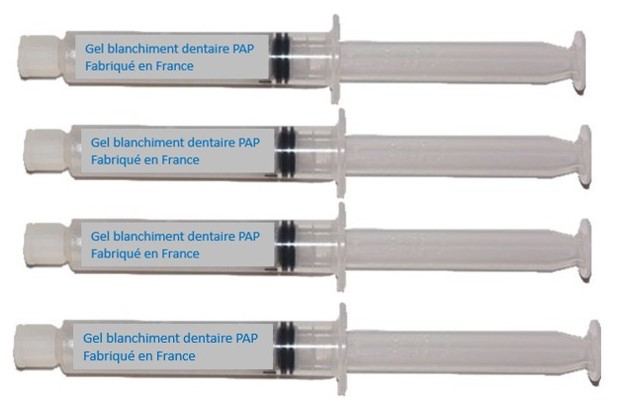 RÉASSORT DE SERINGUE GEL BLANCHIMENT DENTAIRE PAP FRANCE En savoir+
